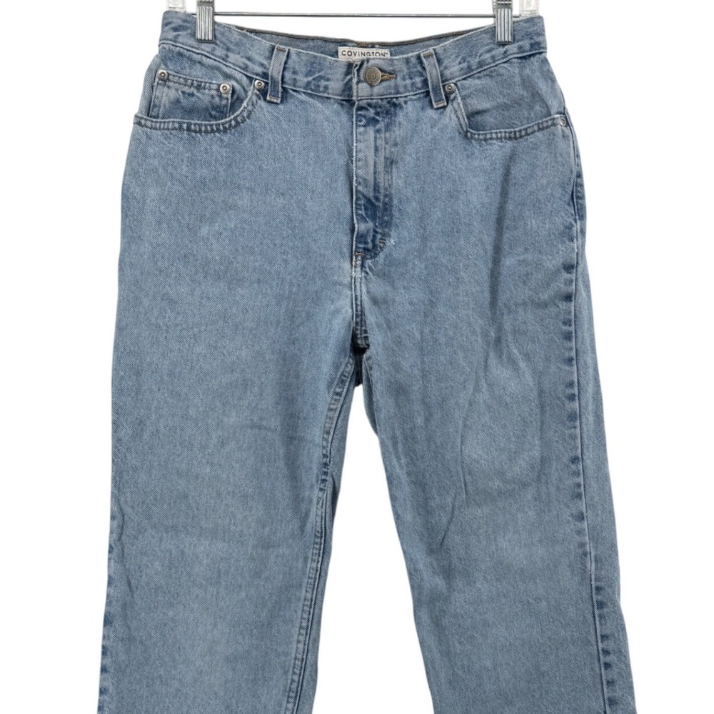 Covington‎ High Rise Straight Mom Jeans Comfort Everyday Casual Womens Size 12S